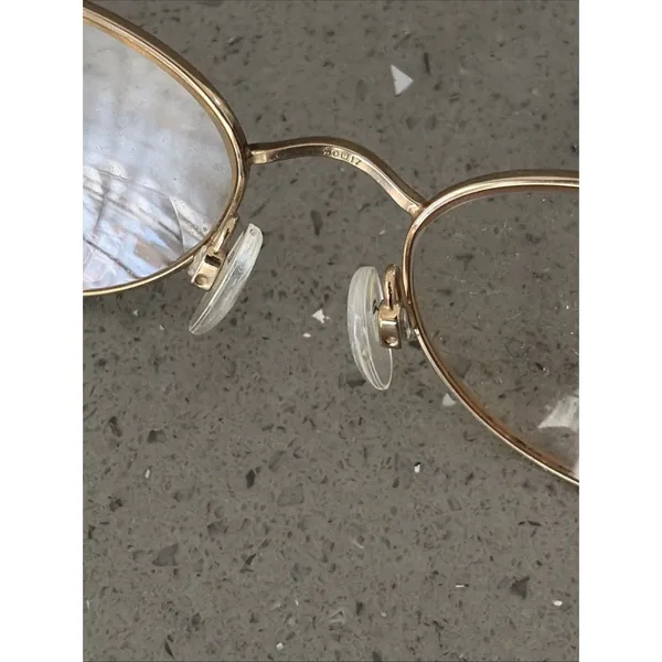 Aristar 6237 026 50-17-135 Gold Flex-Hinge Eyeglasses Frames ONLY round gold - Image 10