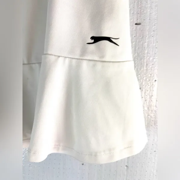Slazenger M Athletic White Flared Golf Skort - Image 3