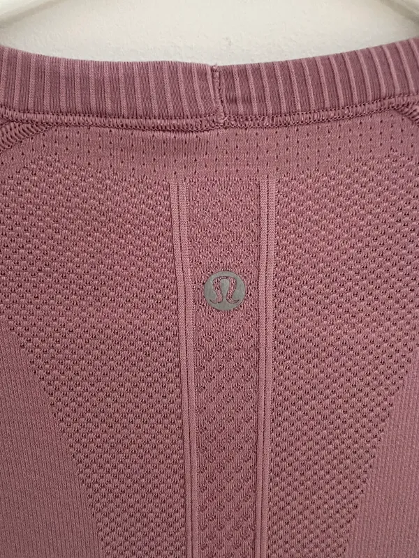 Lululemon Swiftly Tech Long Sleeve Quicksand Pink Mauve 6 - Image 3