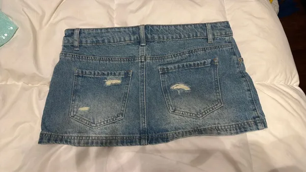 Edikted Skirt Denim - Image 4