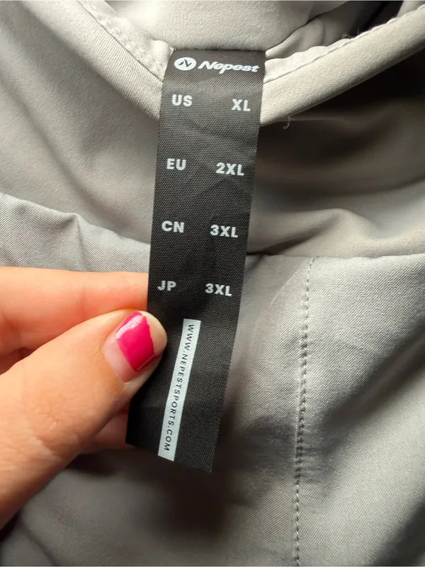 NEPest Gray Padded Cycling Shorts Women’s XL - Image 7
