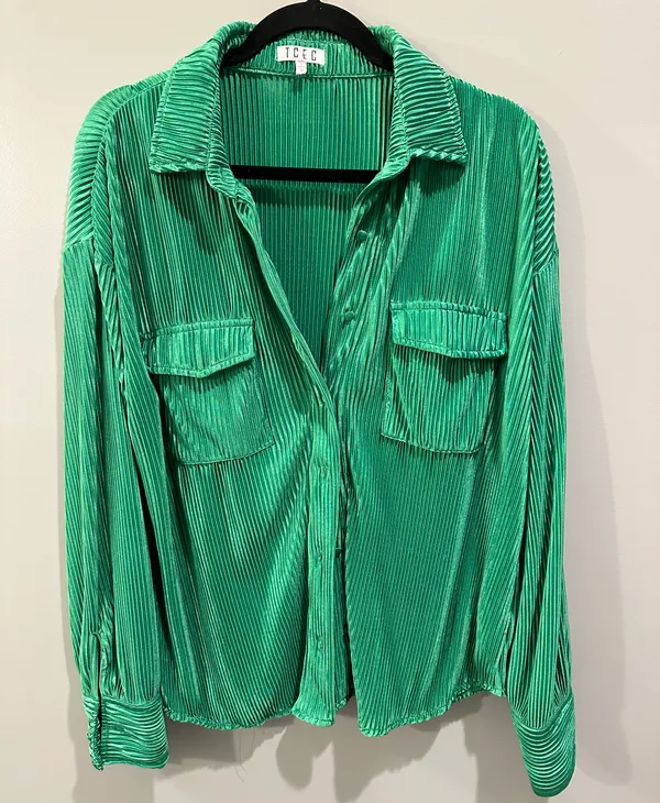 TCEC Pleated Blouse - Image 2