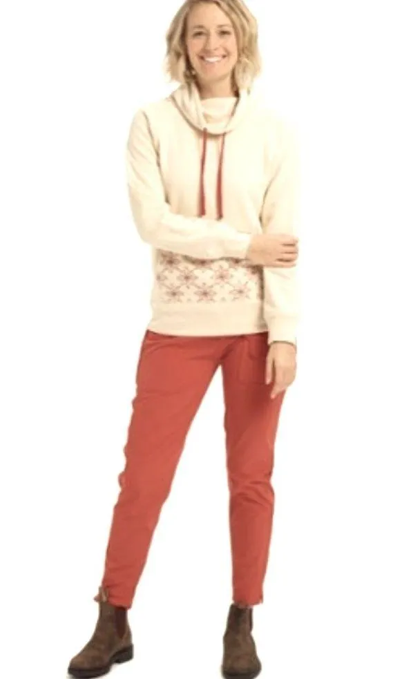 🕉 Burton Indie Trip Crush Neck Sweatshirt 🕉 ~Med - Image 4