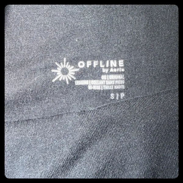 OFFLINE by Aerie OG Original Leggings Women S Black Hi-Rise Yoga Athletic - Image 2