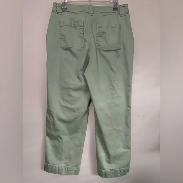 A New Day Women’s High-Rise‎ Straight Ankle Pants - Size 10 - Mint Green - Image 5