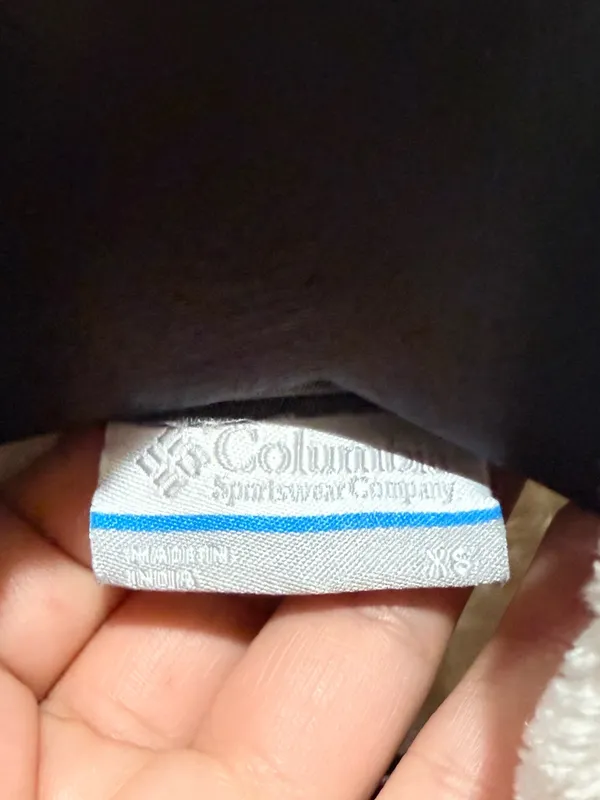 Columbia Cream Fire Side 1/4 Zip Pullover Sherpa Jacket Size XS - Image 5