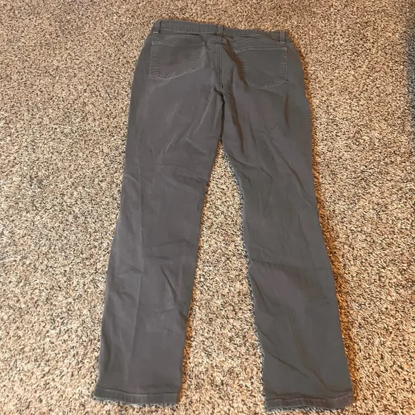 Eileen Fisher Slim‎ Fit Pants Stretch Casual Everyday Trousers Size 4 - Image 6