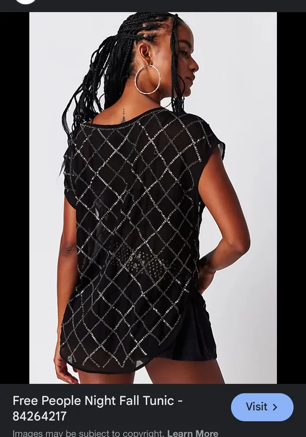 Free People Beaded Top - Image 2