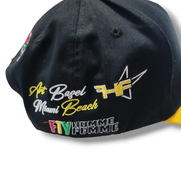 Homme + Femme Hat FTY Africa World Tour Art Basel Embroidered Snapback Hat New - Image 6