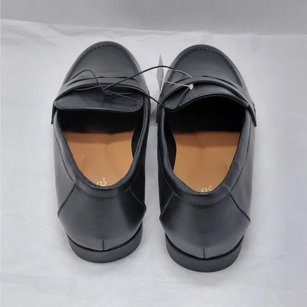 Kensie Womens Penny Loafers Size 9 Black Preppy Academia Office Chic Flats - Image 6