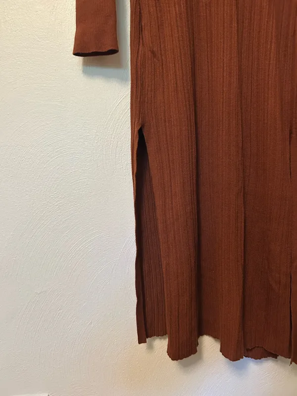 Ribbed Abercrombie & Fitch Longline Cardigan - Image 5