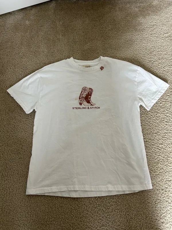 Sterling and stitch t shirt White - Image 2