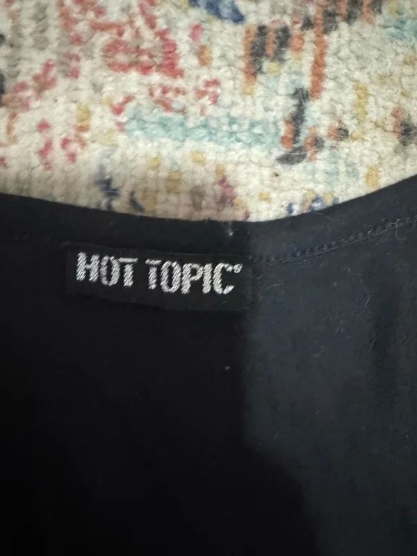 Hot topic, goth mini dress size small no size tag - Image 3