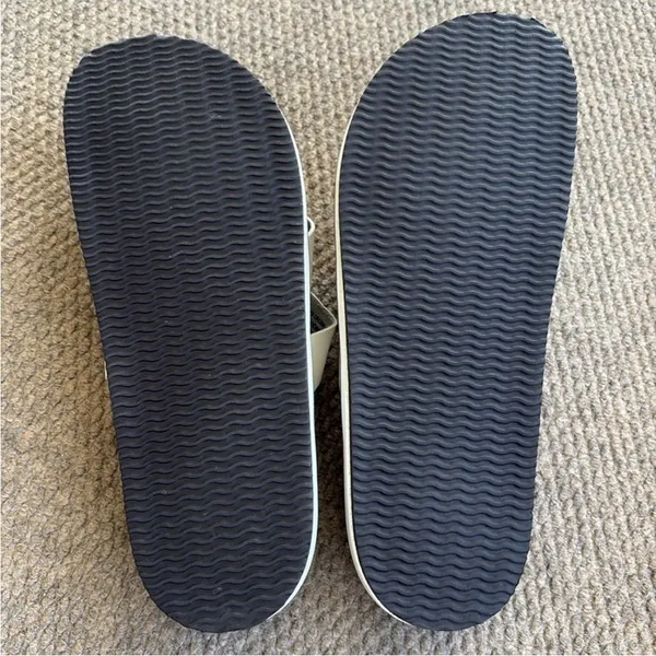 EUC Free People Ventura Sandals White Size 10 Retail $88.00 - Image 10