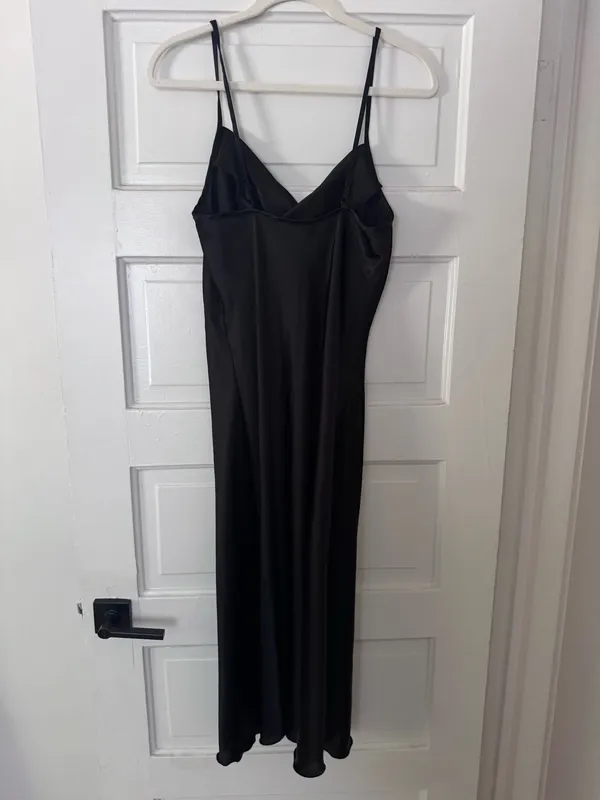 Bebe Silk Cowl Neck Dress - Image 2