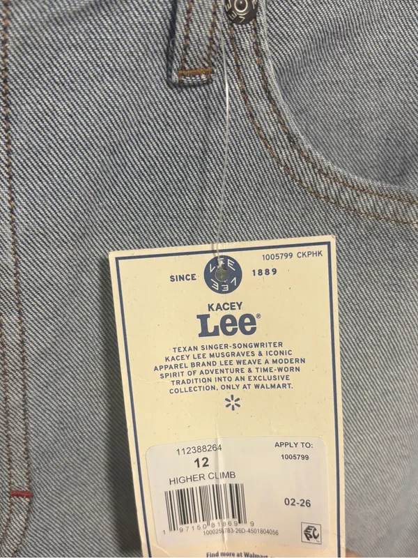Lee higher club flare leg jeans size 12 - Image 7