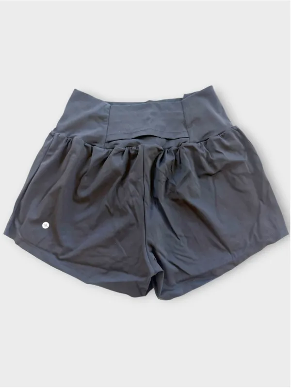 Size L Halara SoftlyZero Airy Super High Waisted 2-in-1 Yoga Shorts - Image 2