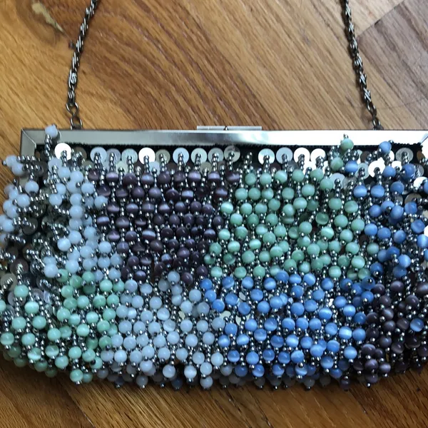 Vintage evening purse Purple - Image 2
