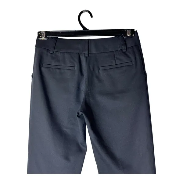 Alice + Olivia Pants Women 2 Black Cropped Stacey Slim Trousers‎ Preppy Career - Image 5