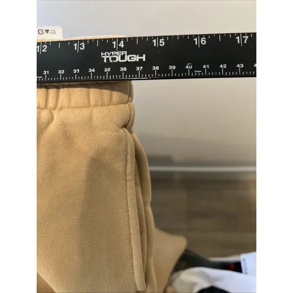 Tna Sweatpants Womens Small Beige COZYAF Fleece Jogger Elastic Waist Lounge - Image 12