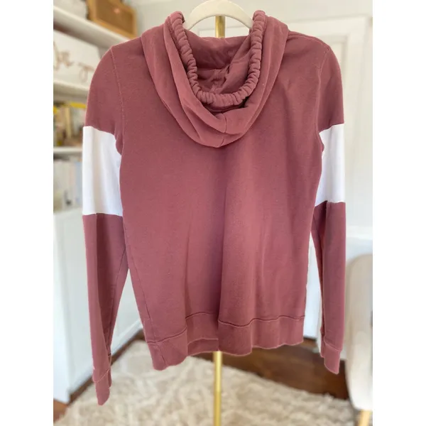 Hollister Southern California‎ Logo Hoodie Surf Coastal Pullover M Quiet Luxury - Image 3