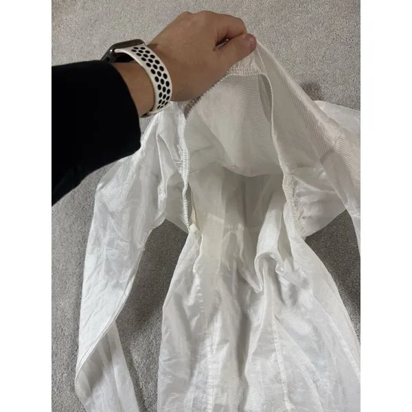 Athleta White Windbreaker 3-In-1 Vest Jacket Mesh‎ Combo Women's Size xS - Image 6