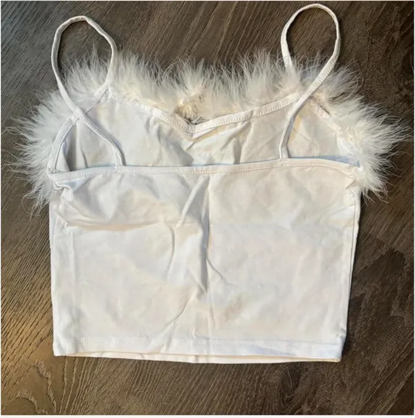 WHITE SHEIN TOP - Image 2