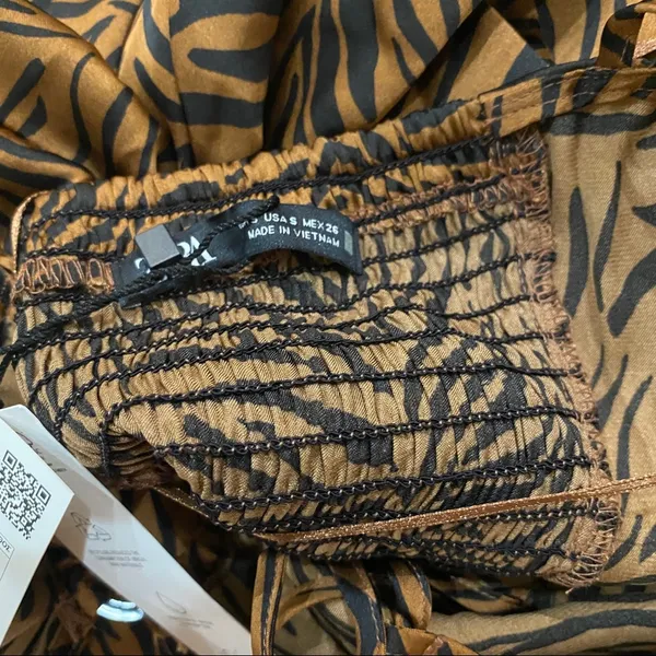 Zara animal print dress NEW - Image 8
