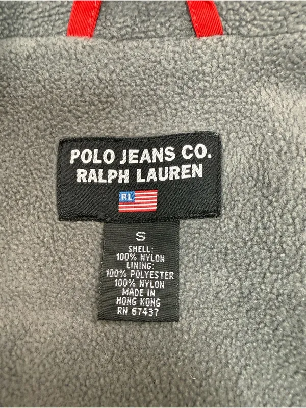 Polo Ralph Lauren Red Zip-Front Lightweight Jacket - Image 4