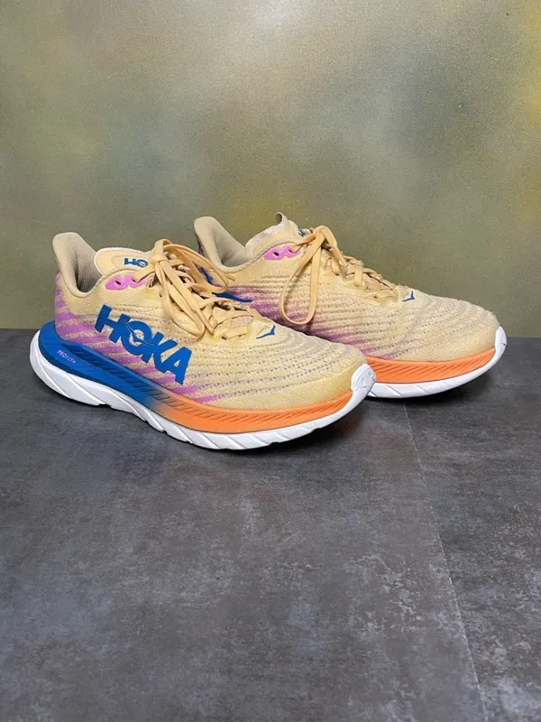 Hoka One One Mach 5 Women’s Running Shoes Impala/Cyclamen Size 8B - Image 2