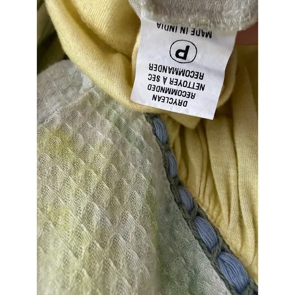 Anthropologie bl^nk london Renata Tie-Dye Blouse Luxe Boho Feminine‎ Delicate - Image 6