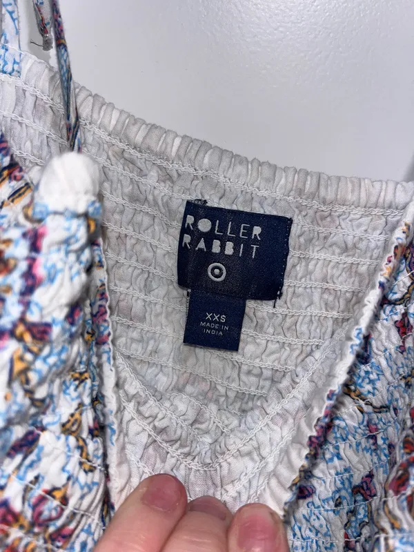 Roller Rabbit Maxi Dress Floral - Image 2