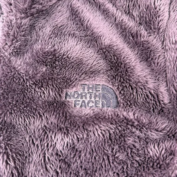 North Face Women's Osito Coat Jacket High Pile Teddy‎ Fleece Size Small Plum - Image 3