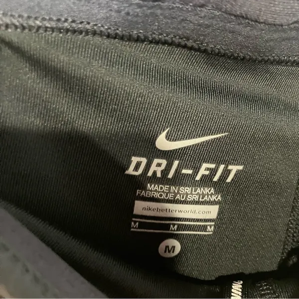 Nike dri-fit running‎ pants below knee black size medium - Image 3