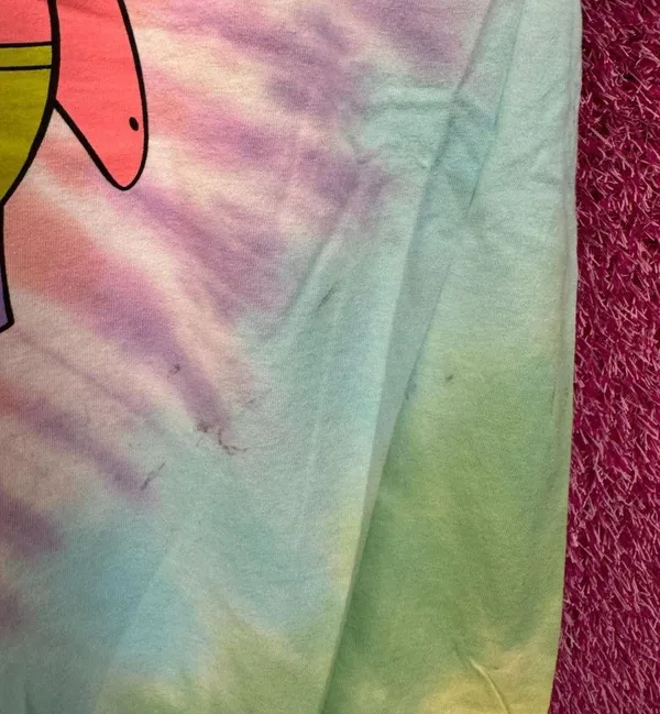 SpongeBob Best Friends Forever tiedye T-shirt size 2XL - Image 5