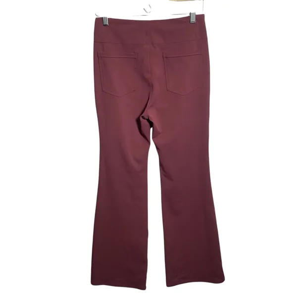 Halara Flex SculptKnit High Waisted Back Pocket Slight Flare Work Pants - Image 2