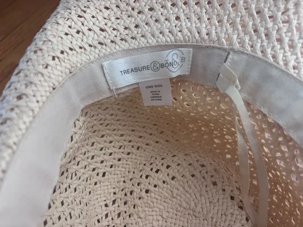 Nordstrom straw hat - Image 3