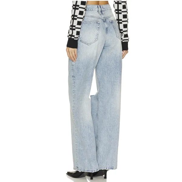 Frame High N Tight Wide Leg Jeans in‎ Bilson Rips size 25 - Image 2