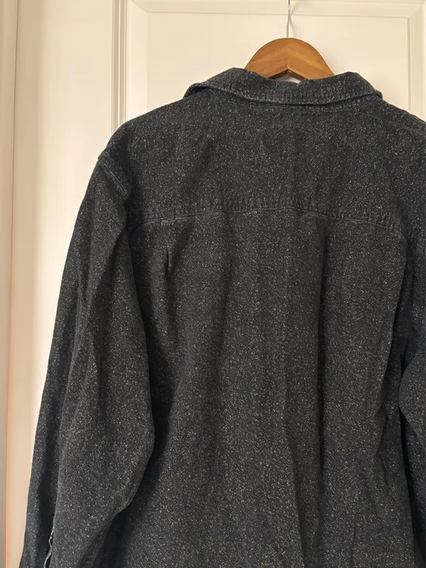 Vintage Flannel Gray Size XXL - Image 3