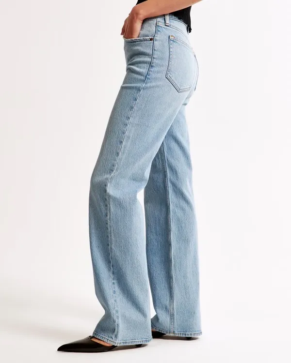 Abercrombie High-Rise 90s Relaxed Jeans - Image 2