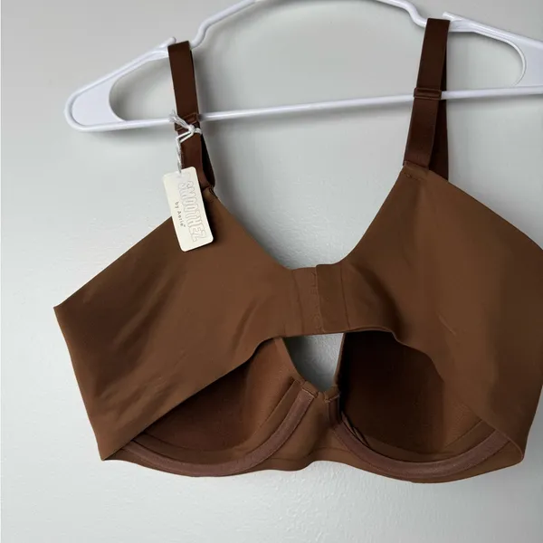 SMOOTHEZ BY Aerie Brown Full Coverage Bra with Molded Cups - Image 2