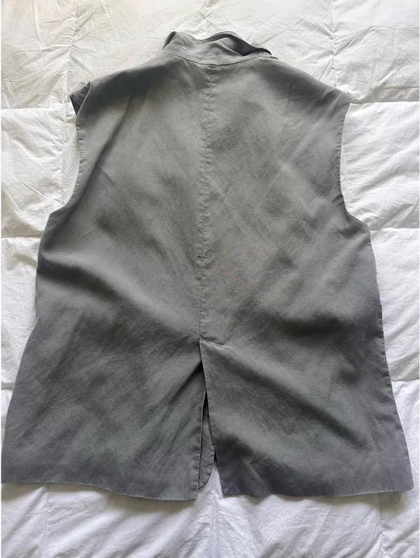 Zara Gray Vest Top - Image 4