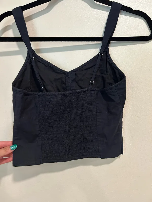 Abercrombie black tank top - Image 6
