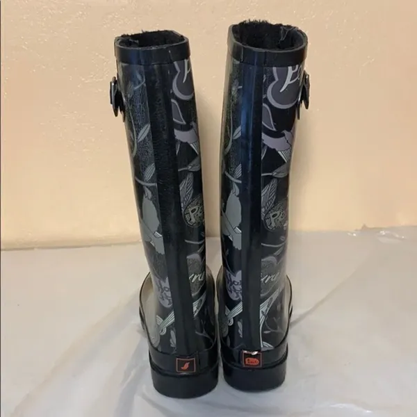 The Sak Signature Tall Rubber Rain Boots Size 6 - Image 3