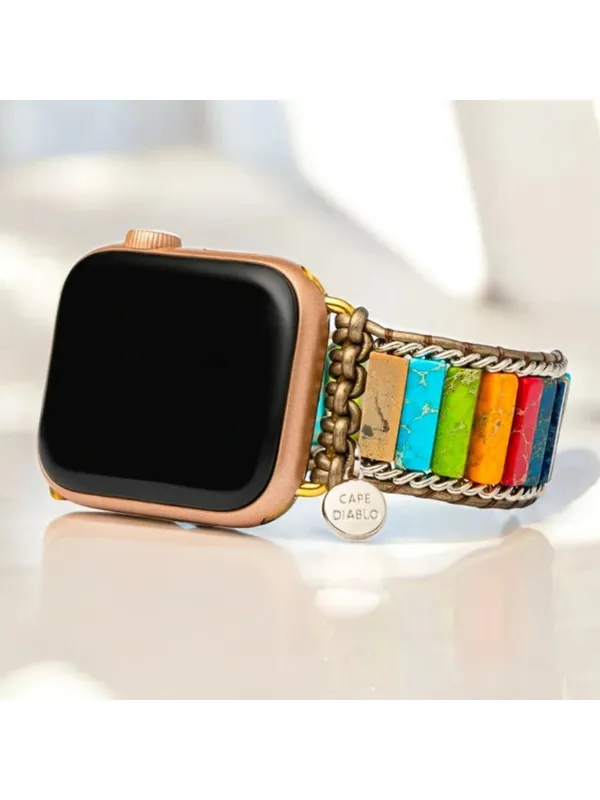 Cape Diablo Genuine Stone Handmade Apple Watch Band NWT - Image 3