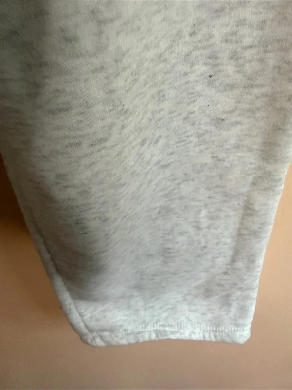 Wide Leg Cargo Sweatpants in Light Heather Gray - Image 4