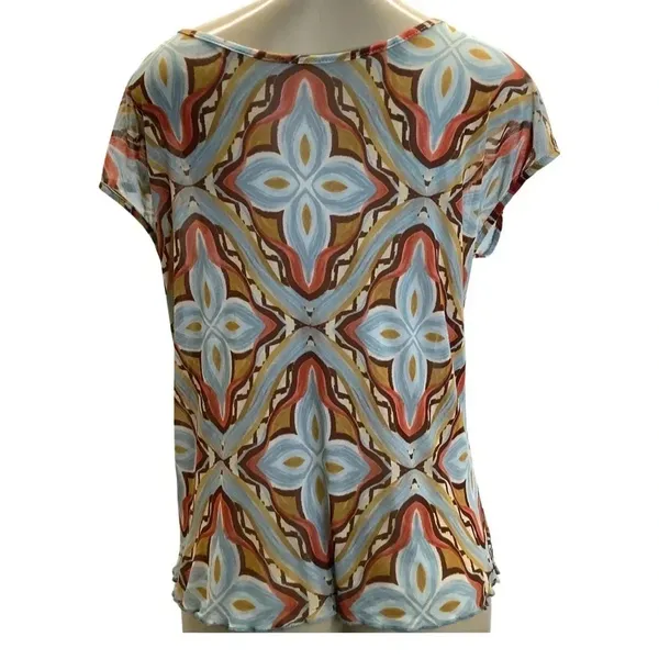 Cha Cha Vente Size Medium Hi Low Style Mesh Top. New Without Tag - Image 2