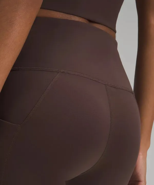 Lululemon Wunder Train High-Rise Tight with Pockets 25" Espresso Size 8 NWT - Image 10