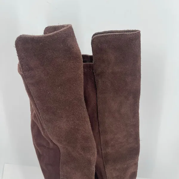 Lucky Brand Calypso Boots Size 6 Tall Over The Knee Suede Chocolate Brown Suede - Image 5