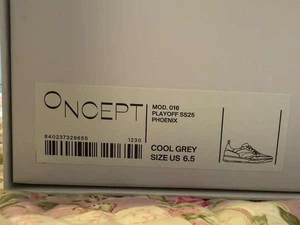 Oncept Women's sneakers COOL GREY Sz 6.5 NEVER WORN - Image 9